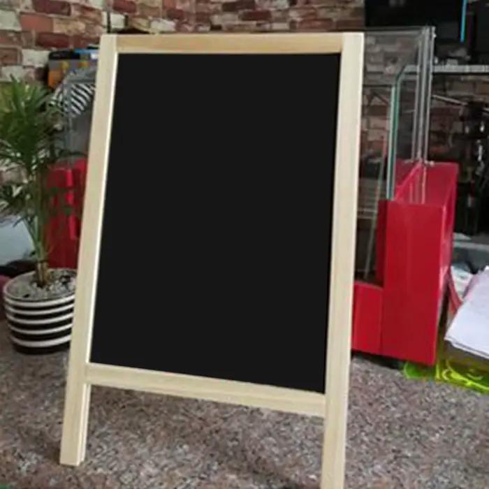 Tableau noir indépendant Double face en bois