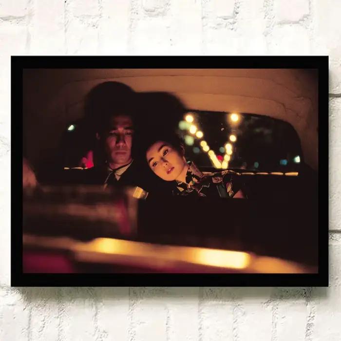 Peinture sur toile de film classique de la série Wong Kar-wai