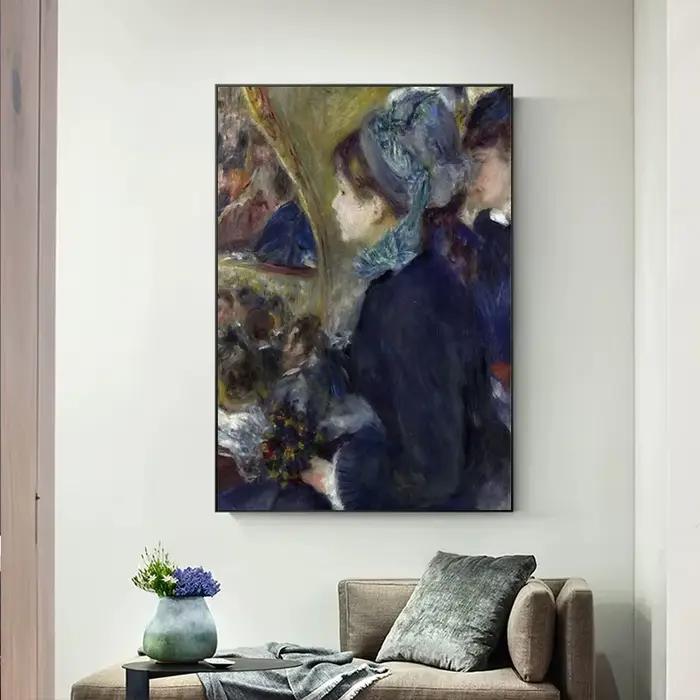 Impressions sur toile d'Auguste respectueux des impressionnistes