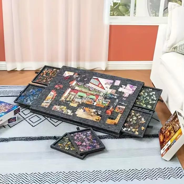 1 ensemble de planches de Puzzle décoratives 6 en 1