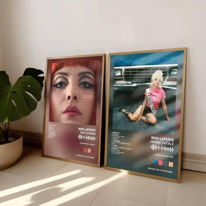 Mon Laferte Album affiche HD Art maison salon chambre Bar esthétique toile peinture
