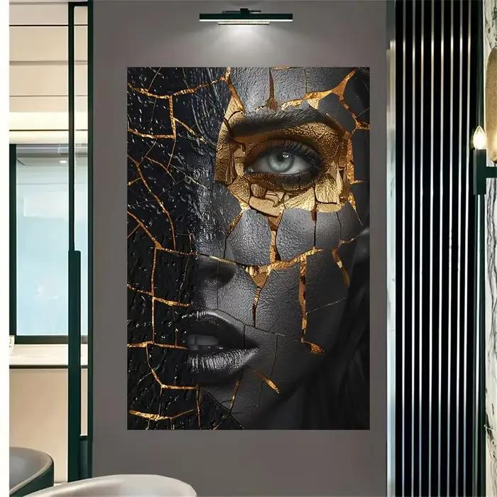 Toile d'art avec Portrait de femme moderne