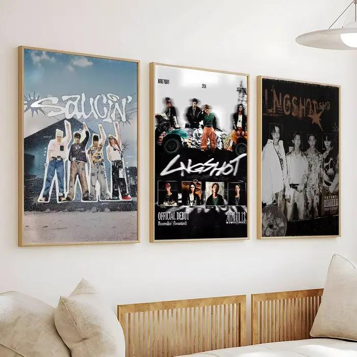 L-LNGSHOT – affiche autocollante murale