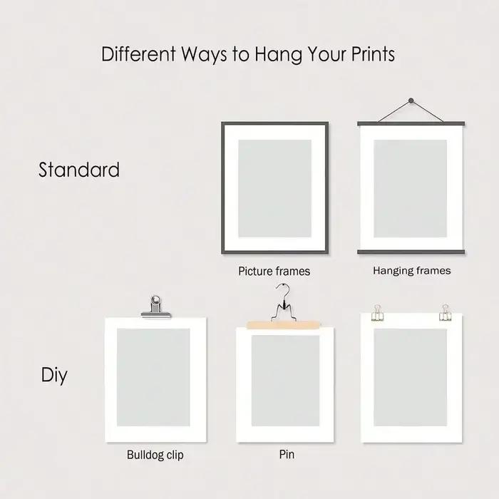 Affiche imprimée sur toile avec citation d'amour "Love Actuellement Around"