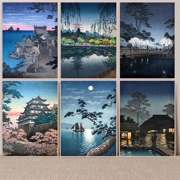 Tsuchiya Koitsu Ukiyo-e – affiche de paysage japonais