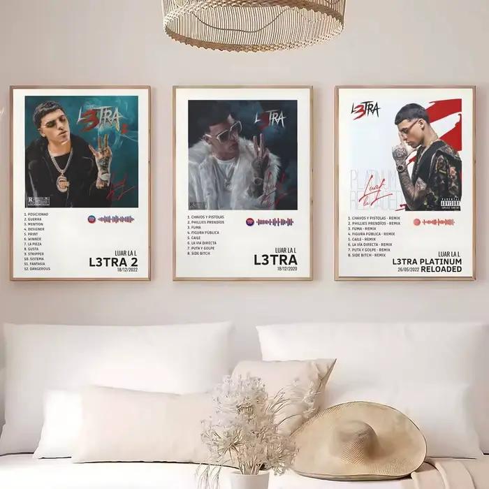 Affiche de rappeur de musique populaire