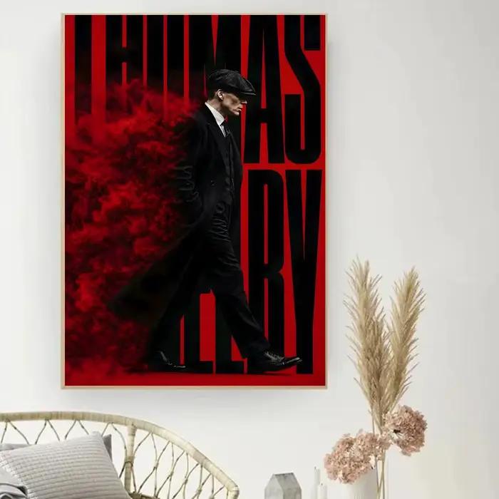 Peaky Blinders – affiche imprimée avec calligraphie