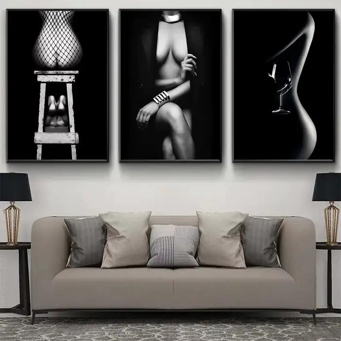 Affiche d'art Mural de femme nue Sexy