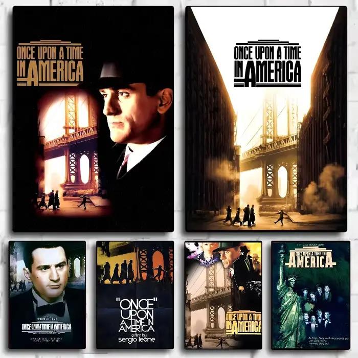 Affiche de film collant il était une fois en amérique