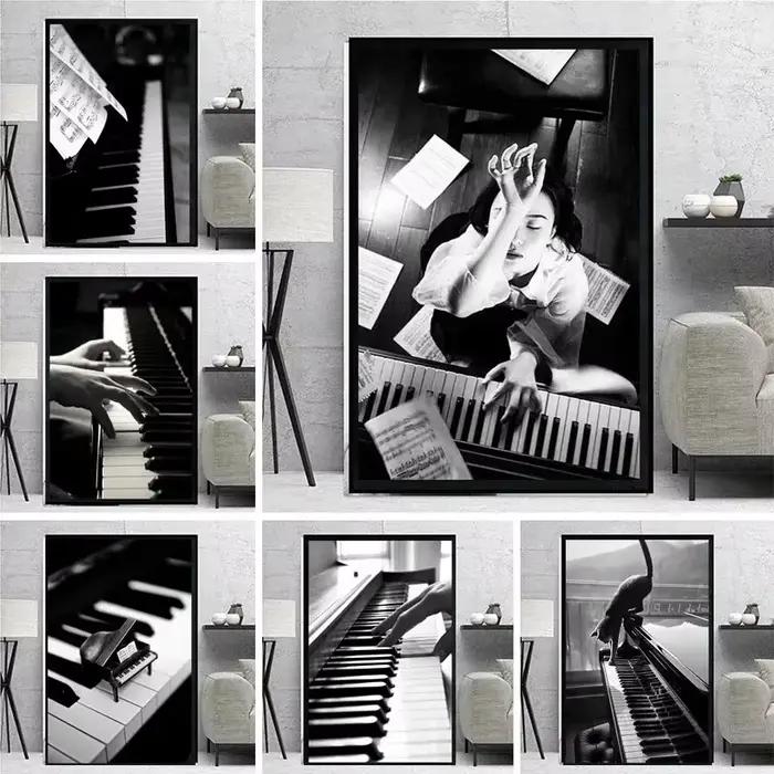 Affiches et imprimés de musique de fleurs
