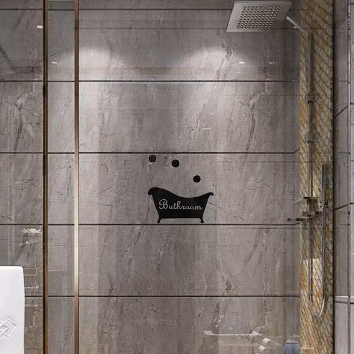 Autocollant mural miroir 3D