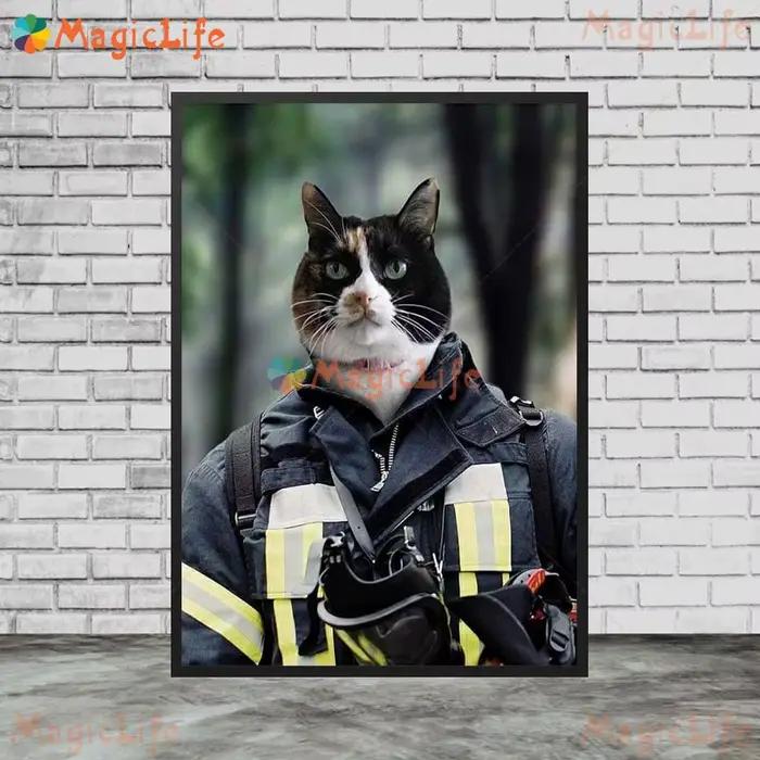 Affiches murales avec visage de chien