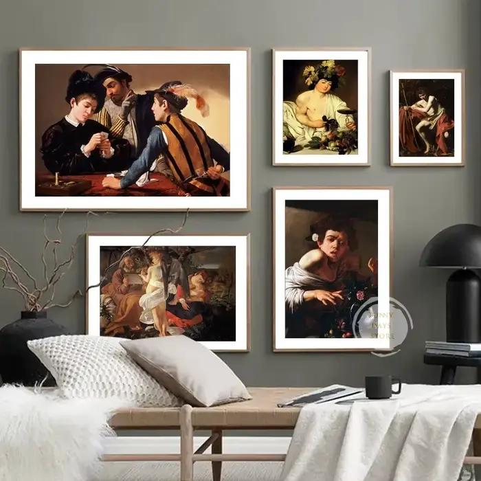 Peinture sur toile nordique pour la décoration intérieure