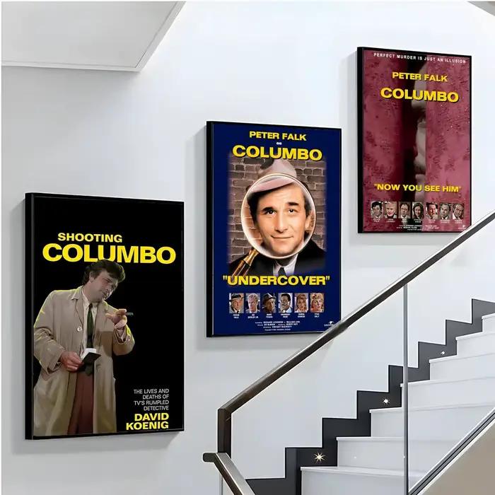 Affiche de détection policière C-Columbo