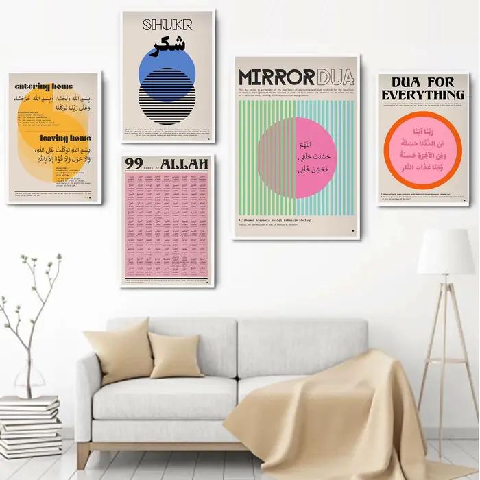 Affiches rétro Bauhaus