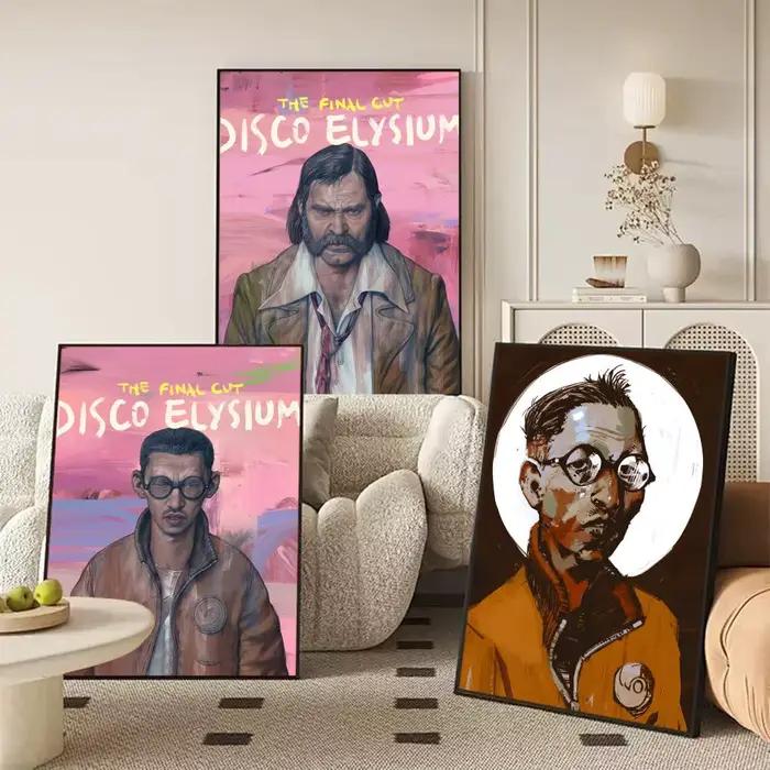Affiche de jeu vidéo Disco Elysium