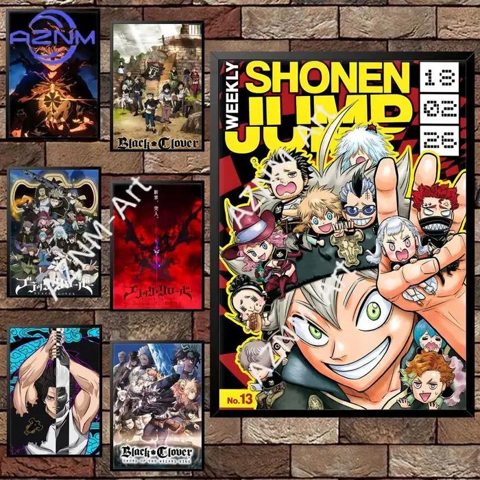 Poster cool d'anime Black Clover BC