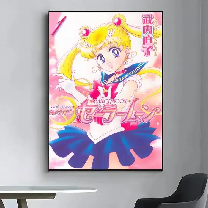 Affiche S-Sailor Moon, autocollants haute définition