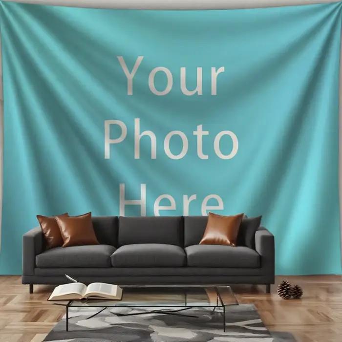 Décoration murale en tissu personnalisée pour rehausser l'ambiance de votre maison – Parfaite pour les salons