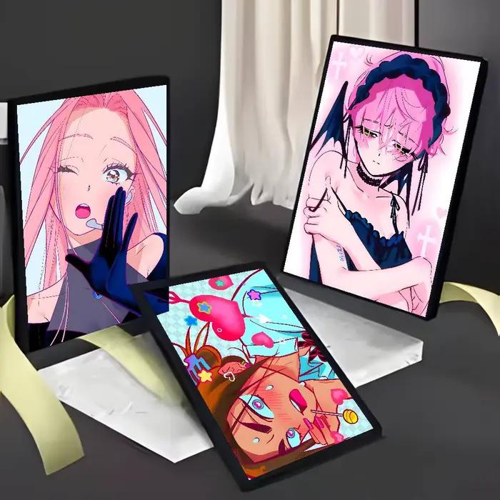 Affiche de scène Alien Anime, peinture artistique avec imprimés, décoration de maison, chambre à coucher, salon, cadeau