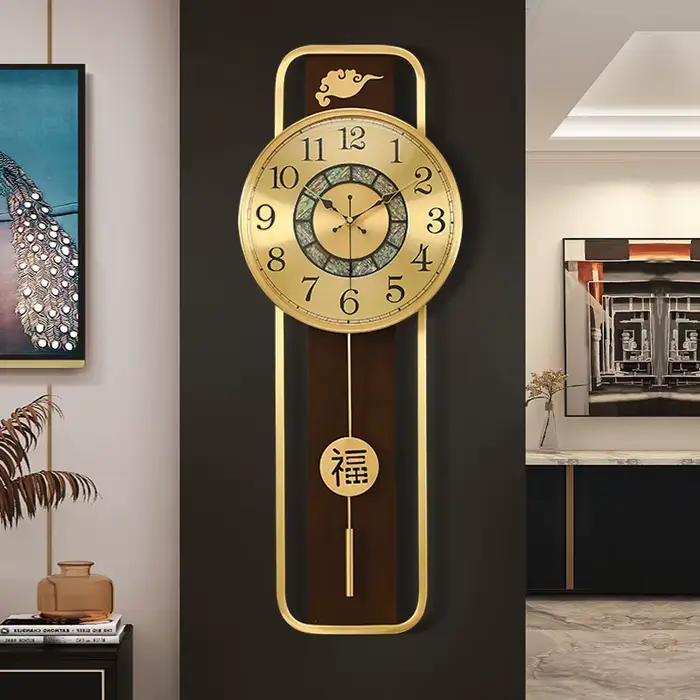 Horloge murale Design esthétique Simple suspendue