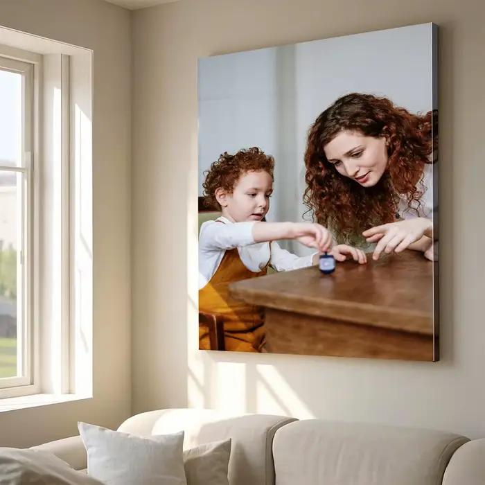Photo personnalisée avec cadre ou affiche sans cadre