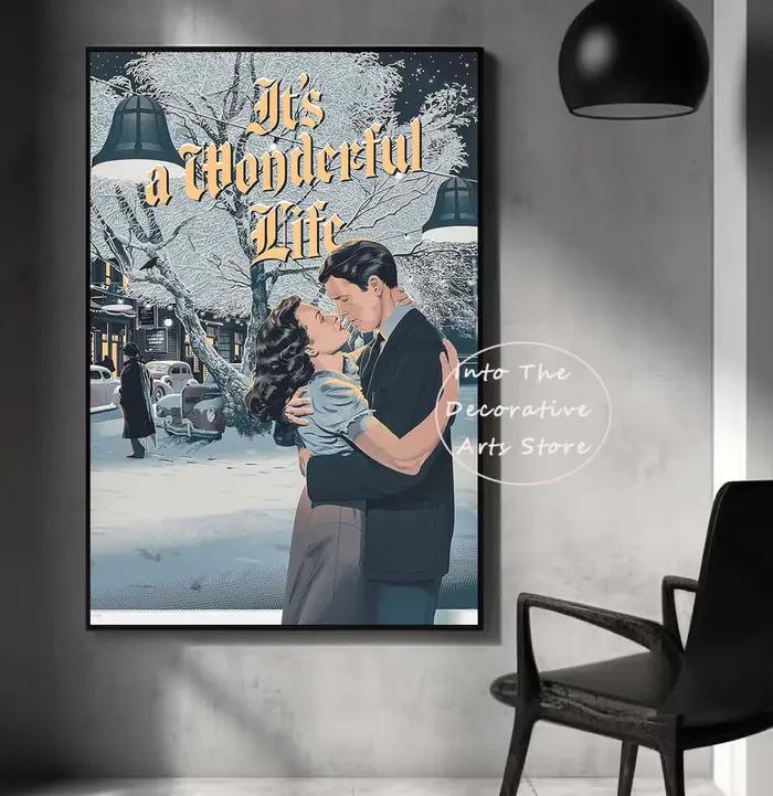 Casablanca – affiches rétro avec personnage de film classique des années 80
