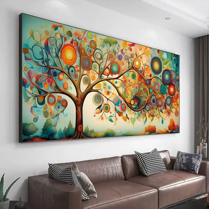 Affiche moderne sur toile Paysage Arbre de Vie