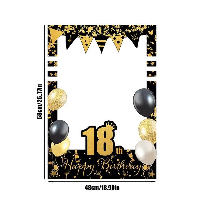 Cadre Photo pour 30e 40e 50e 60e anniversaire