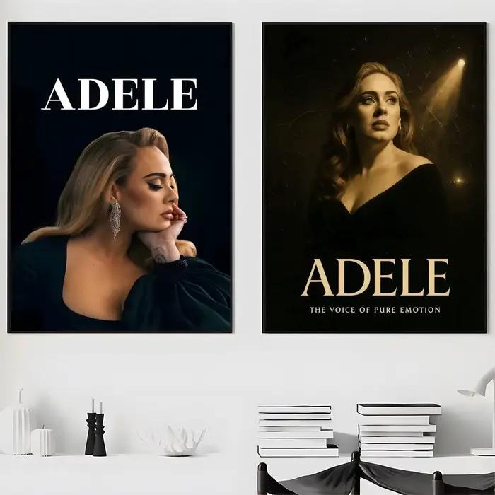Affiche de la chanteuse Adele