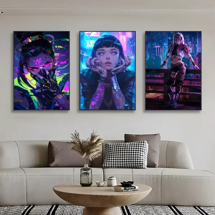 Affiche cool C-Cyberpunk G-Girl