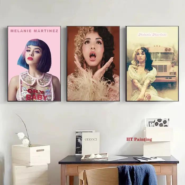 Melanie Martinez chanteur Crybaby Album de musique affiche toile peinture HD imprimé mur Art photos chambre décor à la maison Fans cadeau