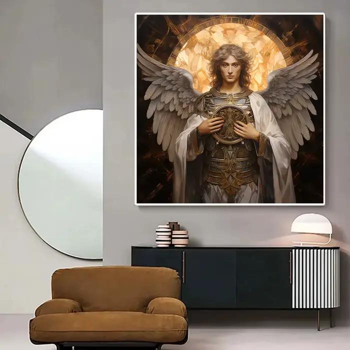 Affiche Vintage archange saint Michael