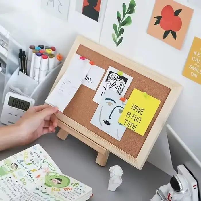 Panneau mural en liège DIY pour photos