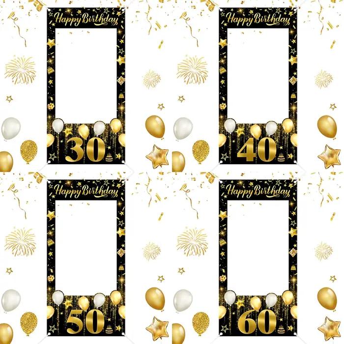 Cadre photo et accessoires de photomaton pour anniversaires 30