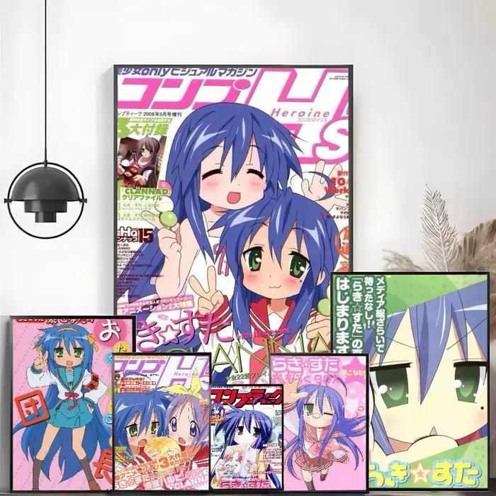 Affiche de dessin animé L-Lucky s-star ANIME