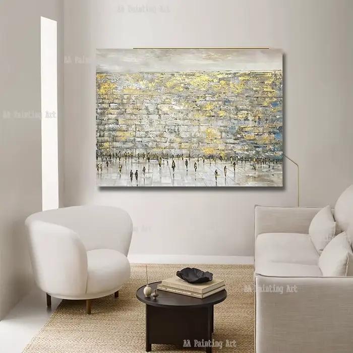 Grande toile d'art de luxe