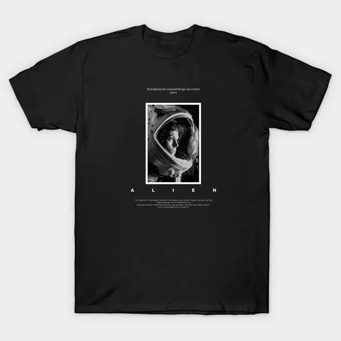 Alien Poster of Horror Movie, Sci Fi, Xenomorph, KEen Ripley, Économie grande taille, 100% coton imprimé, Y-Humorous Scopic