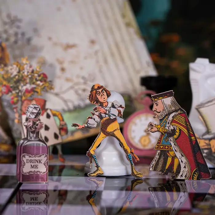 Autocollants de théâtre d'Alice