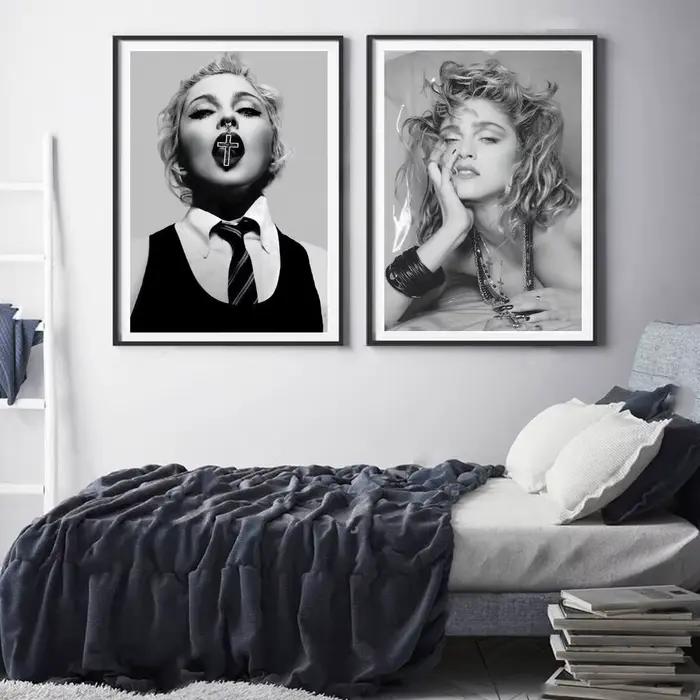 Affiche M-Madonna, autocollant mural imperméable