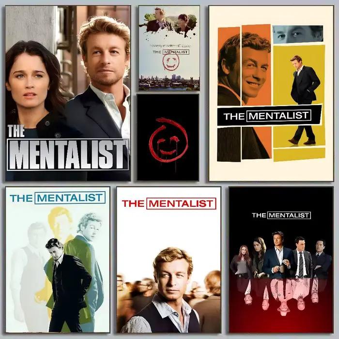 Affiche d'art TV The M-Mentalist avec imprimés