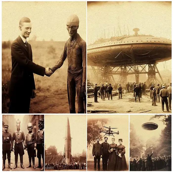 Technologie et extraterrestres à travers le temps