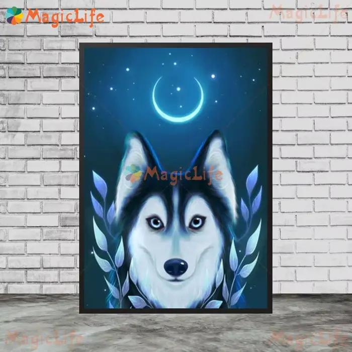 Affiches d'animaux sauvages de forêt de dessin animé