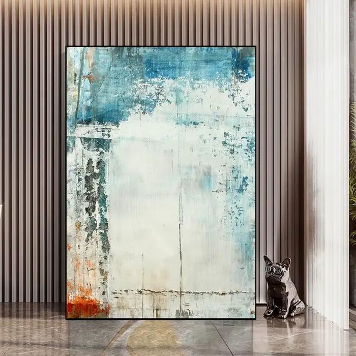 Grande peinture sur toile abstraite