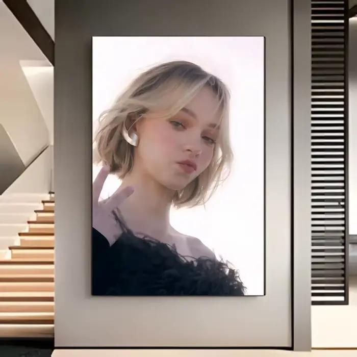 Affiche moderne et élégante E-Emma Myers