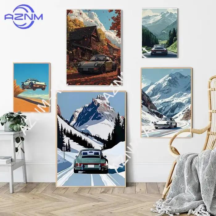Peinture murale décorative pour la maison