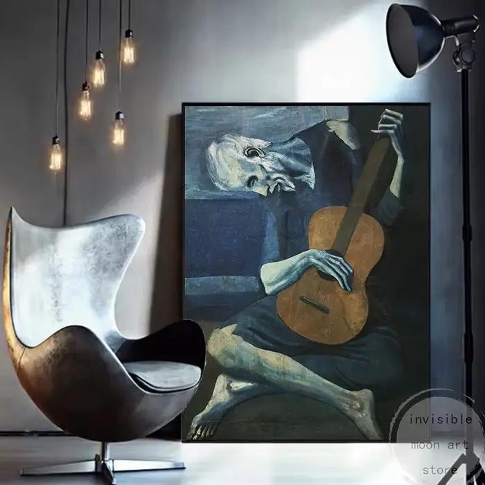 Affiches d'art abstraites de la série Picasso pour la décoration intérieure