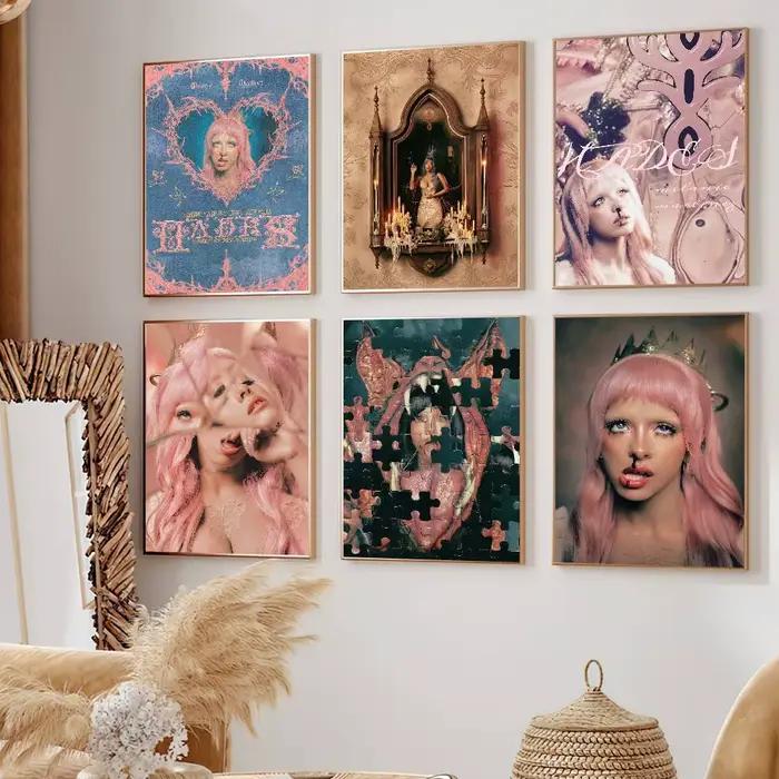 Affiche décorative de la chanteuse Melanie Martinez Hades 2026