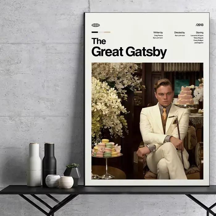 Collection d'affiches de films et de séries TV modernes