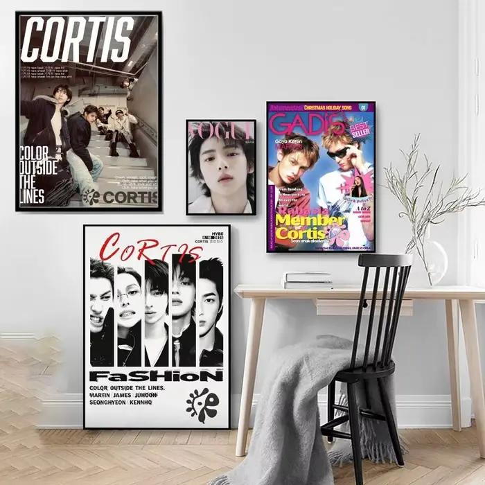Affiche de dessin animé C-Cortis